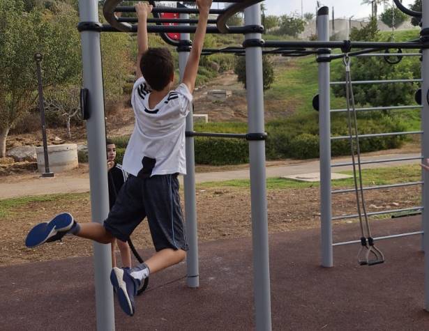 מתחם אימונים פארק ענבה מתחם אימונים פארק ענבה