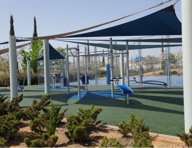 מתקני כושר בטבע ברחוב אפרים מתקני כושר בטבע ברחוב אפרים