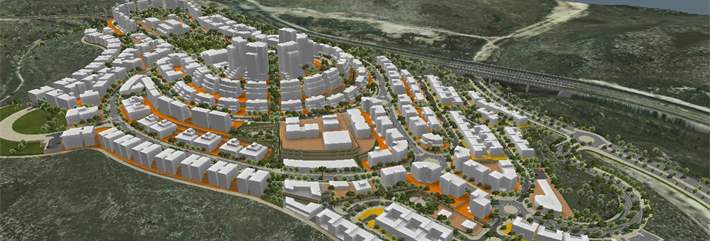 הדמייה של שכונת נופים