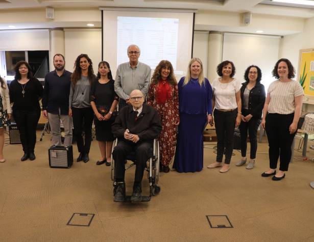 משתתפי ערב המחווה. צילום: יצחק הררי משתתפי ערב המחווה. צילום: יצחק הררי