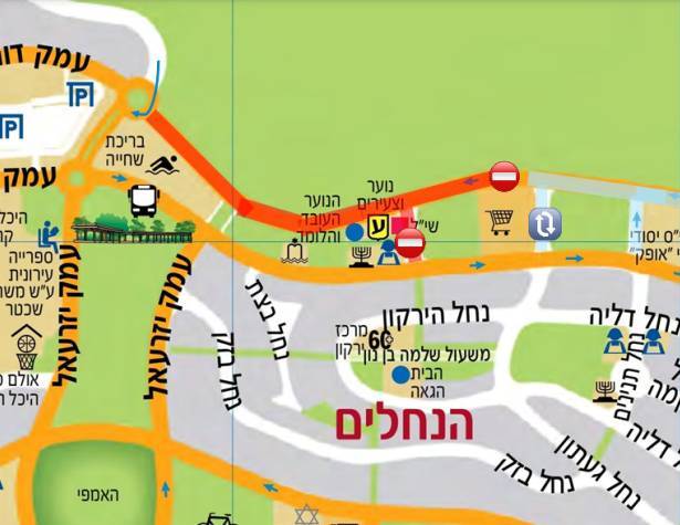 מפת עבודות עמק דותן שלב 2 מפת עבודות עמק דותן שלב 2