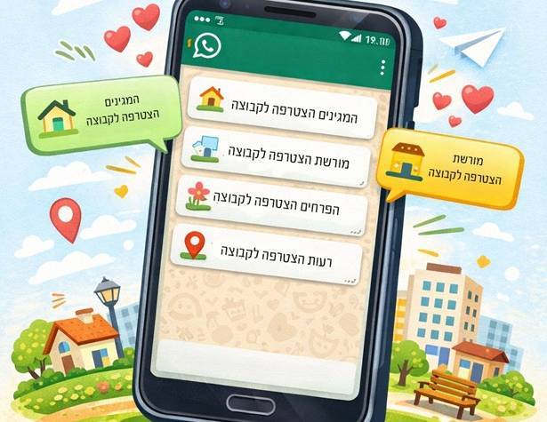 כל השכונה בווטסאפ