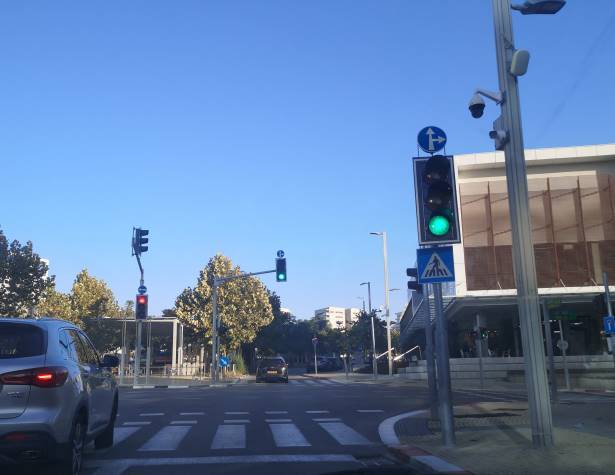 תמונה להמחשה שדרוג רמזורים