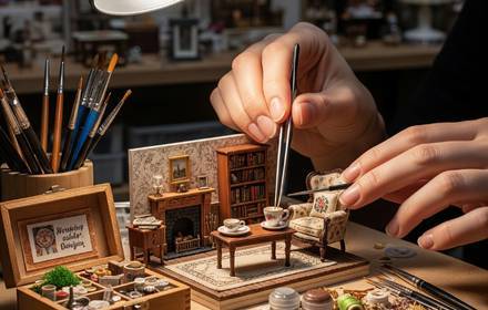 סדרת התנסויות במלאכות: יצירת מיניאטוריות