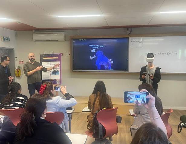 Azerbaijan delegation visiting Ort Ironi Daled high school Azerbaijan delegation visiting Ort Ironi Daled high school