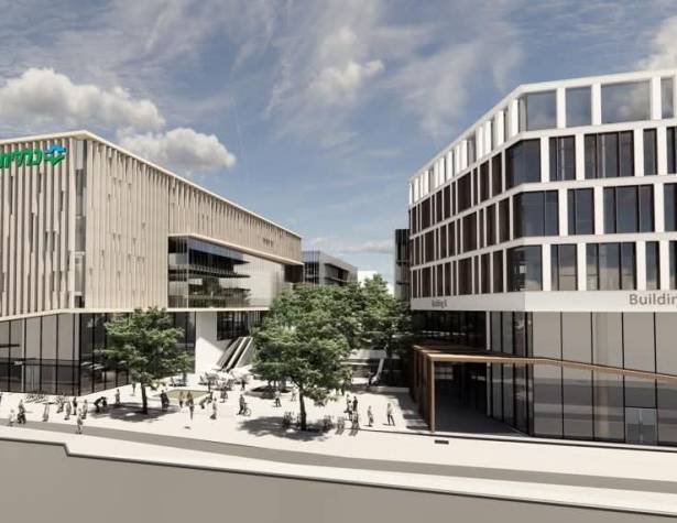 Simulation of planned Clalit medical facility Simulation of planned Clalit medical facility