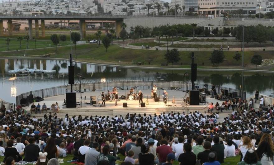 תמונות תרבות: סליחות בפארק ענבה
