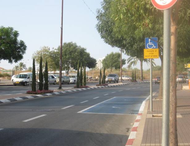 חניית נכים תמונת המחשה