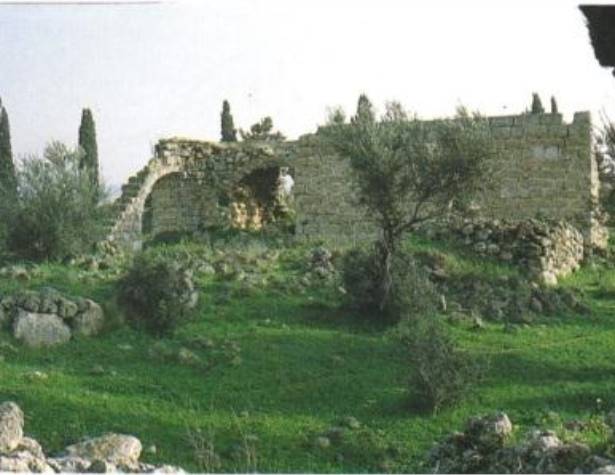 חורבת אום-רוג'מן בצילום משנות השמונים