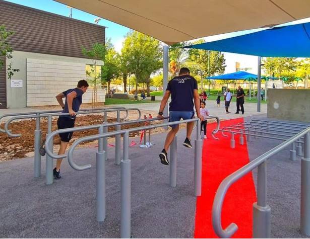 מתחם כושר קרבי