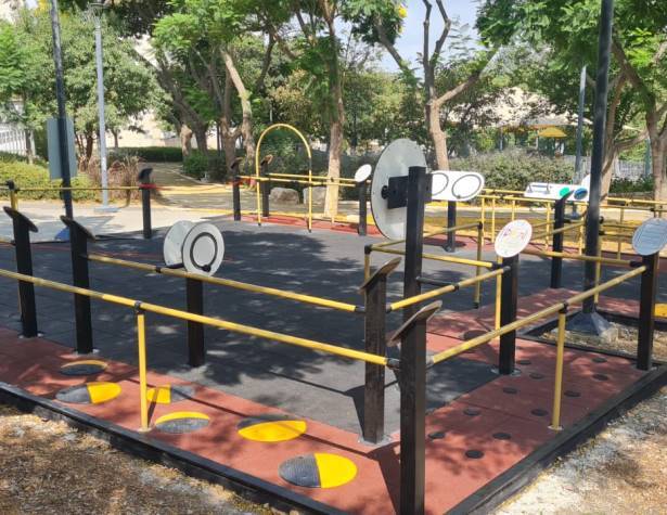 מתקני כושר לגיל השלישי בעמק בית שאן