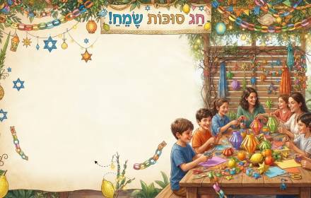 סדנת קישוטי סוכה סדנת קישוטי סוכה