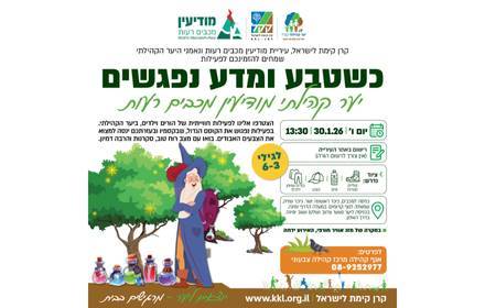 כשטבע ומדע נפגשים ביער הקהילתי כשטבע ומדע נפגשים ביער הקהילתי
