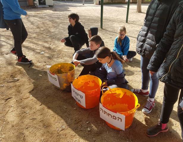 פעילות ירוקה בבית ספר היובל