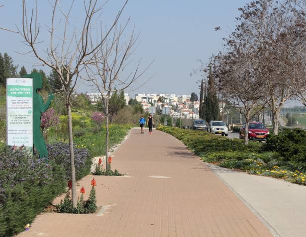 שביל הליכה יאיר פרג