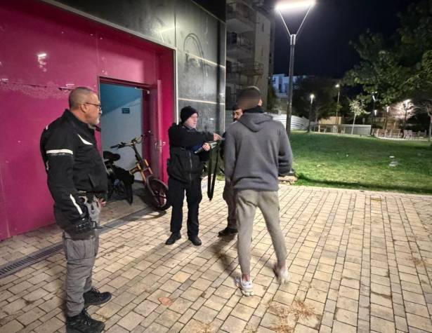 Public order and security in the city center