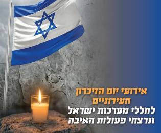 Memorial Day for Israel’s Fallen Soldiers & Victims of Hostilities