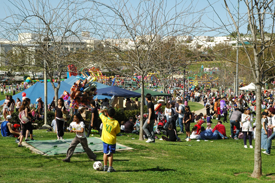 אירוע עירוני בפארק