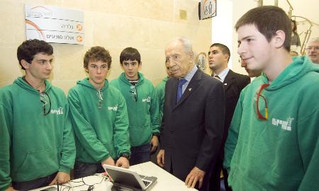 ביקור נשיא המדינה שמעון פרס: תמונה 8 מתוך 12
