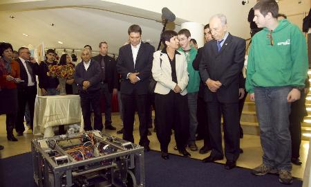 ביקור נשיא המדינה שמעון פרס: תמונה 10 מתוך 12