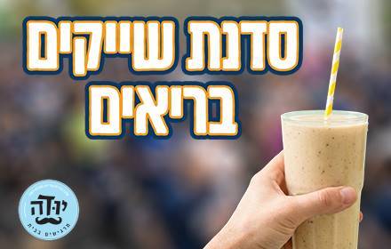 סדנת שייקים בריאים